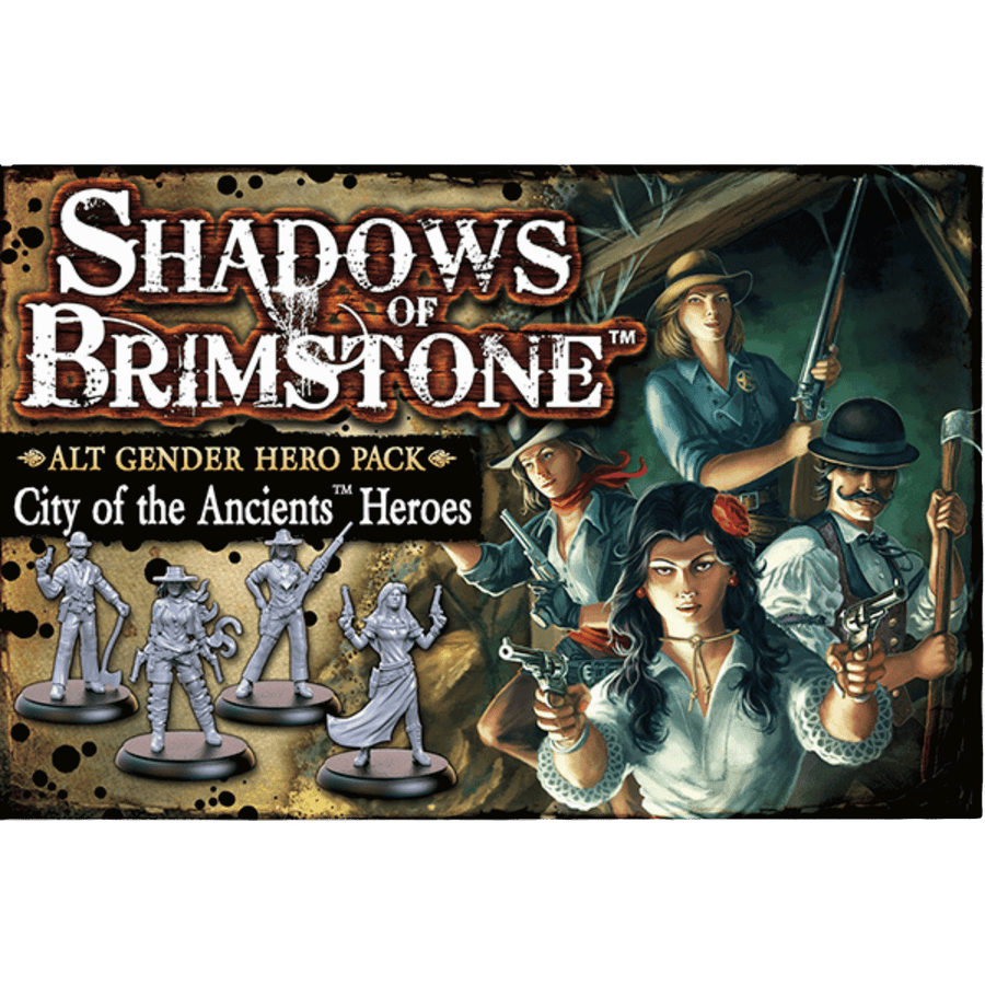 Shadows of Brimstone: City of the Ancients Heroes - Alt Gender Hero Pack (PREORDER)