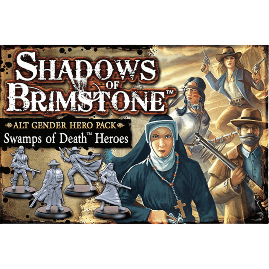 Shadows of Brimstone: Swamps of Death Heroes - Alt Gender Hero Pack (PREORDER)