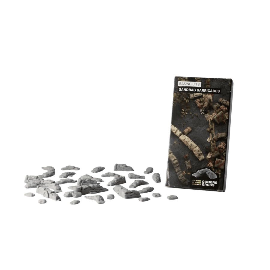 GamersGrass: Basing Bits - Sandbag Barricades