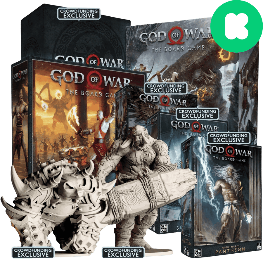 God of War: The Board Game - Godhood ALL-IN Pledge (Kickstarter Edition) (PREORDER)