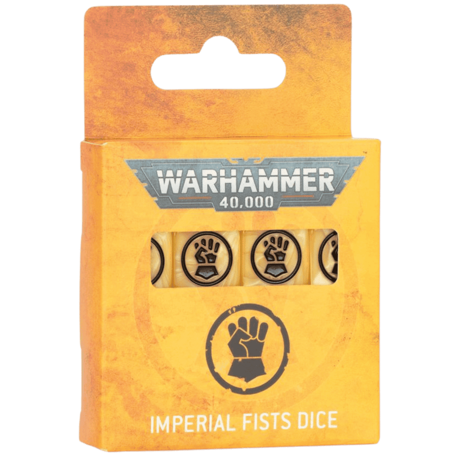 Warhammer 40K: Imperial Fists - Dice Set