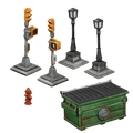 Marvel: Crisis Protocol - NYC City Block - Terrain Collection