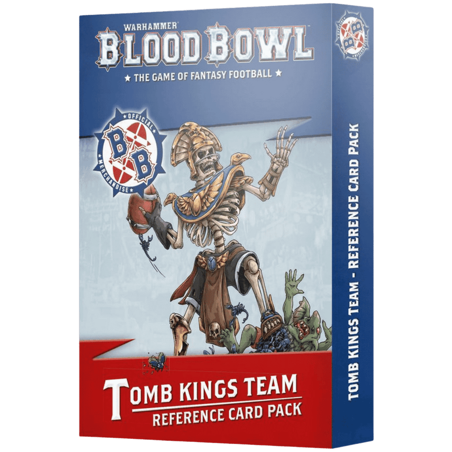 Blood Bowl: Tomb Kings Team - Reference Card Pack