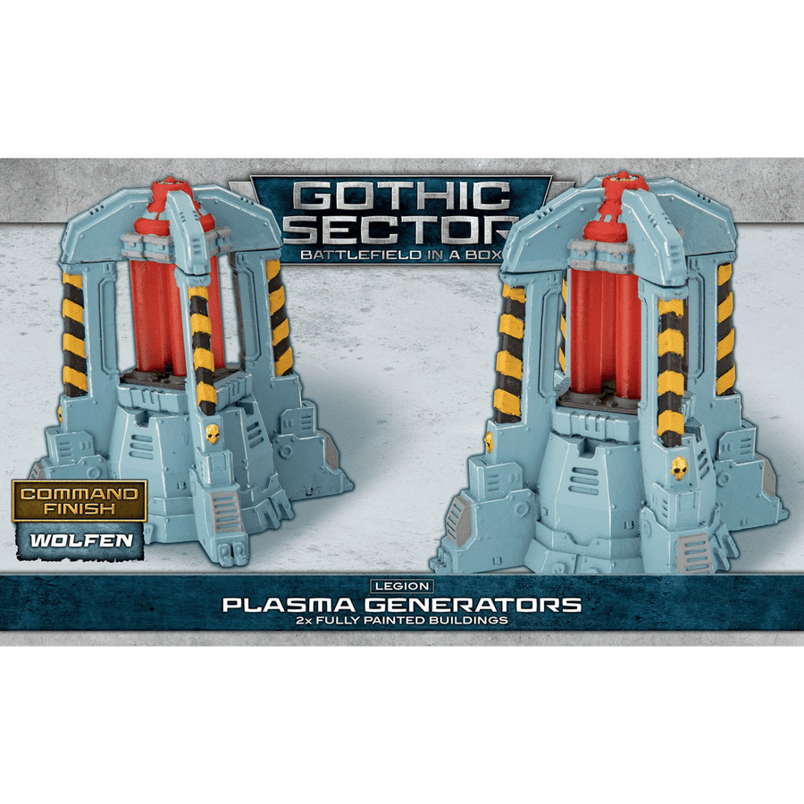 Battlefield in a Box: Gothic Sector - Legion Plasma Generators (Wolfen) (PREORDER)