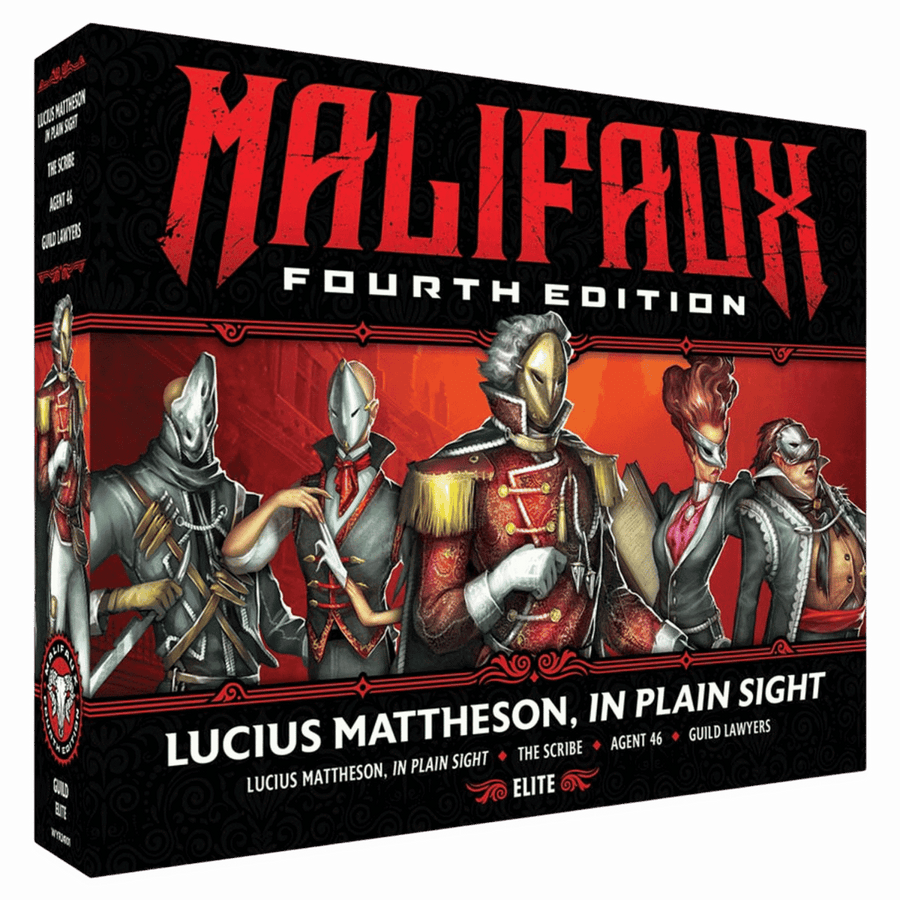 Malifaux 4E: Lucius Mattheson, In Plain Sight