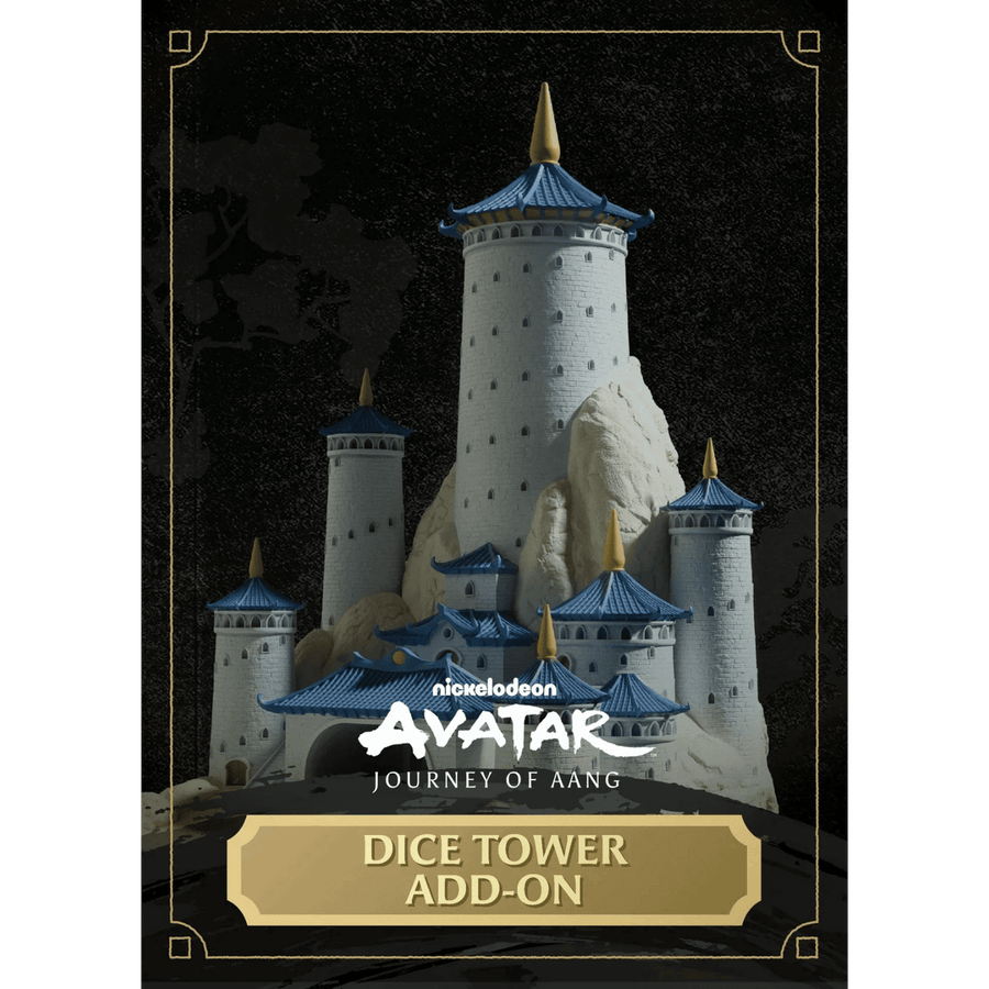 Avatar: Journey of Aang - Southern Air Temple - Painted Dice Tower (PREORDER)