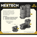 Battlefield in a Box: Hextech Terrain - Industrial Fluidworks: Small Storage Tanks
