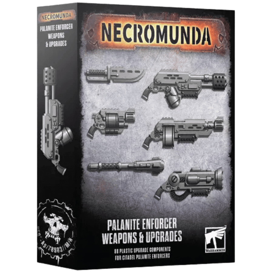 Necromunda: Palanite Enforcer Weapons & Upgrades