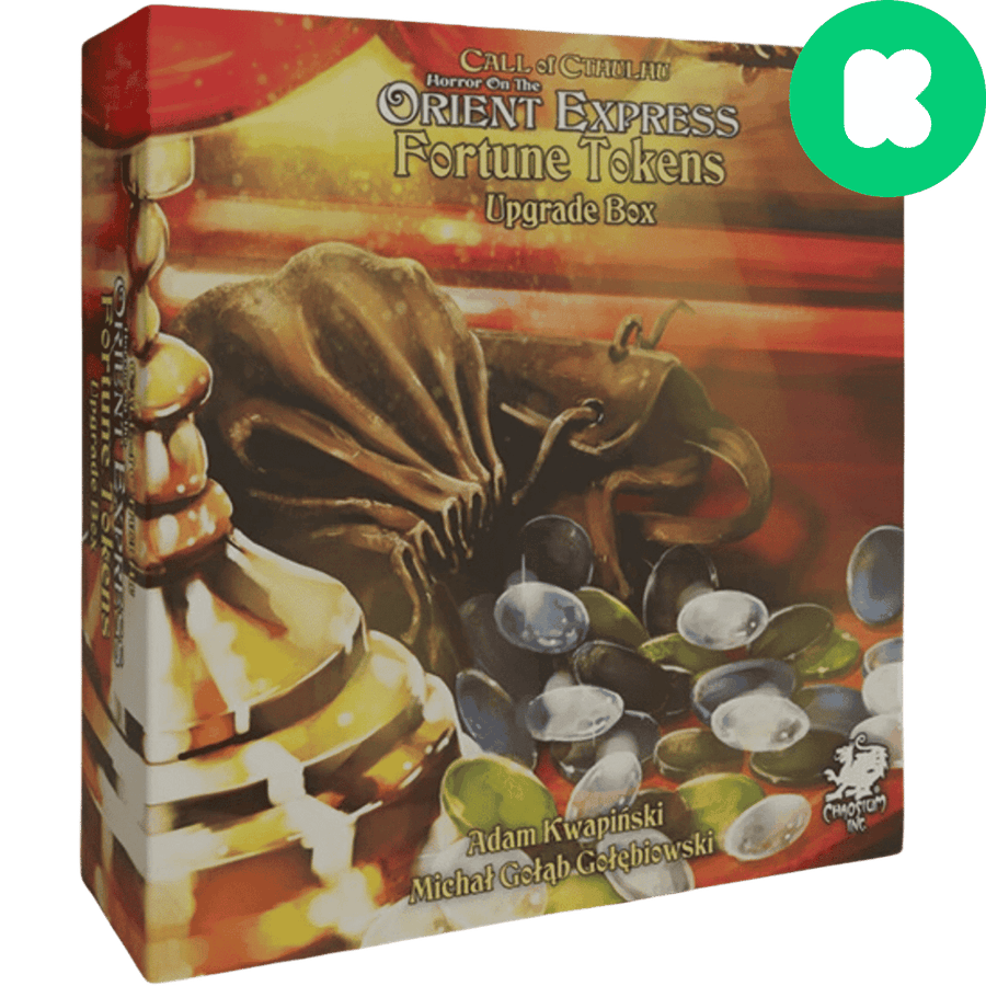 Call of Cthulhu: Horror on the Orient Express - The Board Game - Fortune Tokens - Upgrade Box (Kickstarter) (PREORDER)