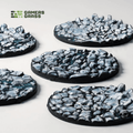 GamersGrass: Battle Ready Toppers - Frost Lake - Round 40mm (5ct)