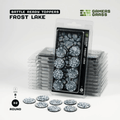 GamersGrass: Battle Ready Toppers - Frost Lake - Round 32mm (8ct)
