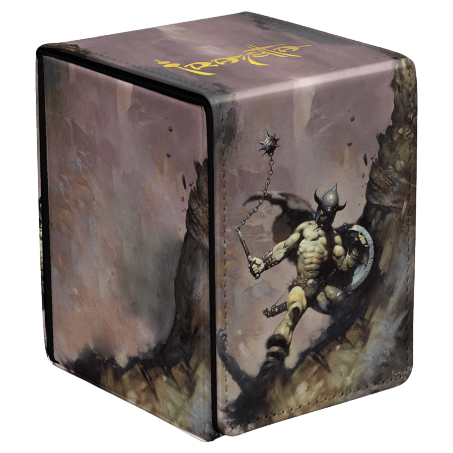 Ultra Pro Deck Box: Frank Frazetta - Warrior with Ball and Chain (Alcove Flip) (PREORDER)