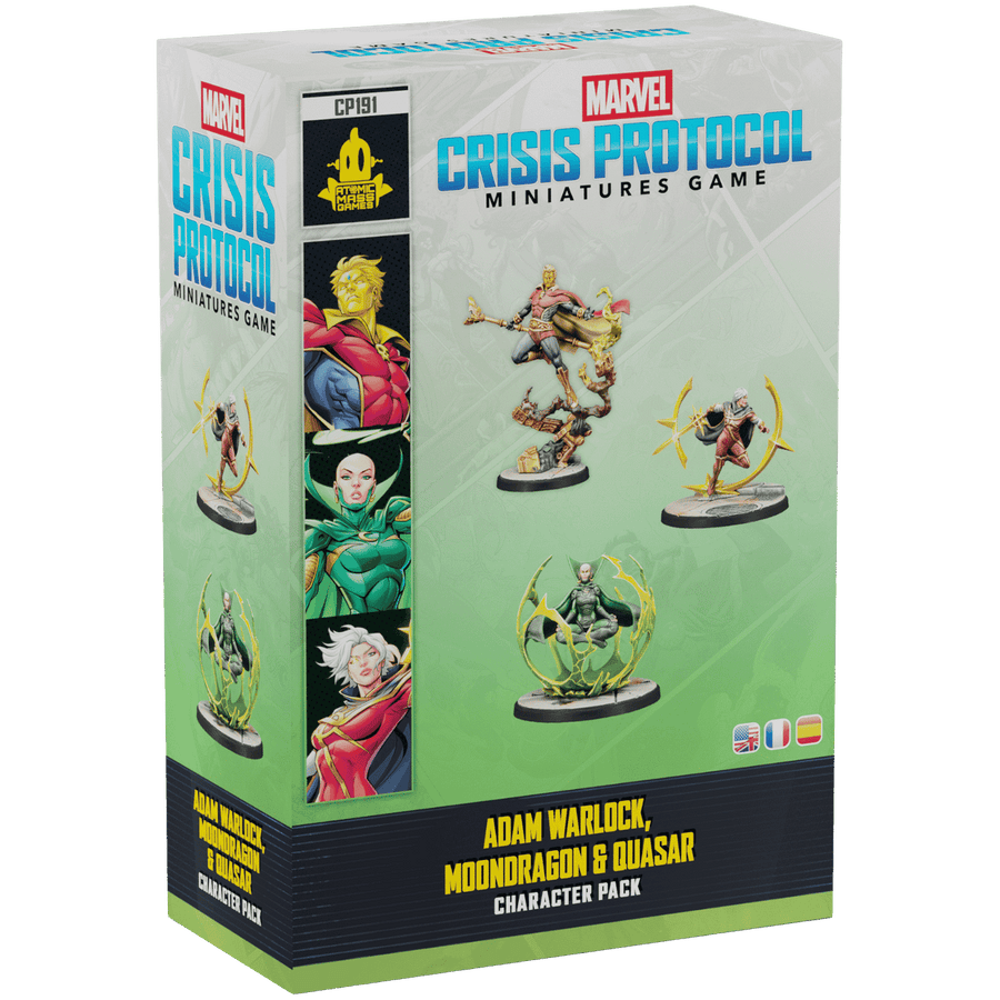 Marvel: Crisis Protocol - Adam Warlock, Moondragon & Quasar Character Pack
