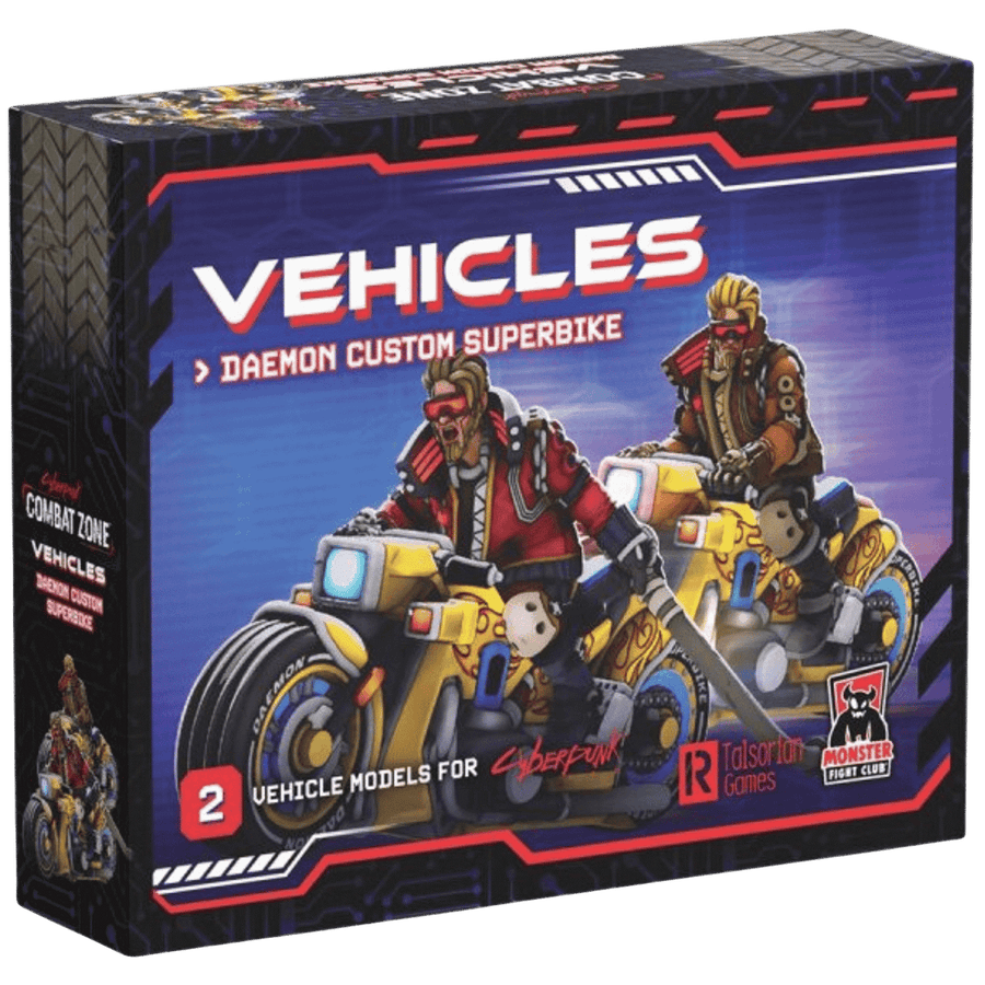 Cyberpunk RED: Combat Zone - Daemon Custom Superbike (PREORDER)