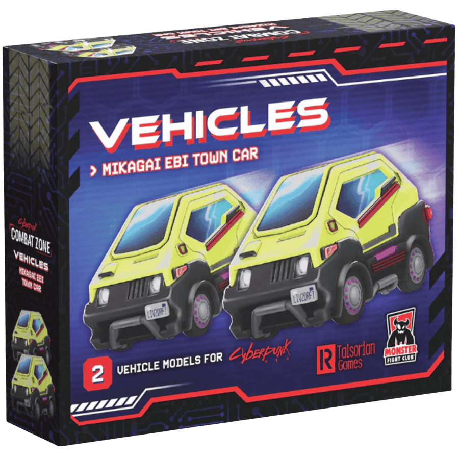 Cyberpunk RED: Combat Zone - Mikagai Ebi Town Car (PREORDER)