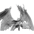 Pathfinder Battles Deep Cuts Miniatures: Adult Mirage Dragon (Unpainted)