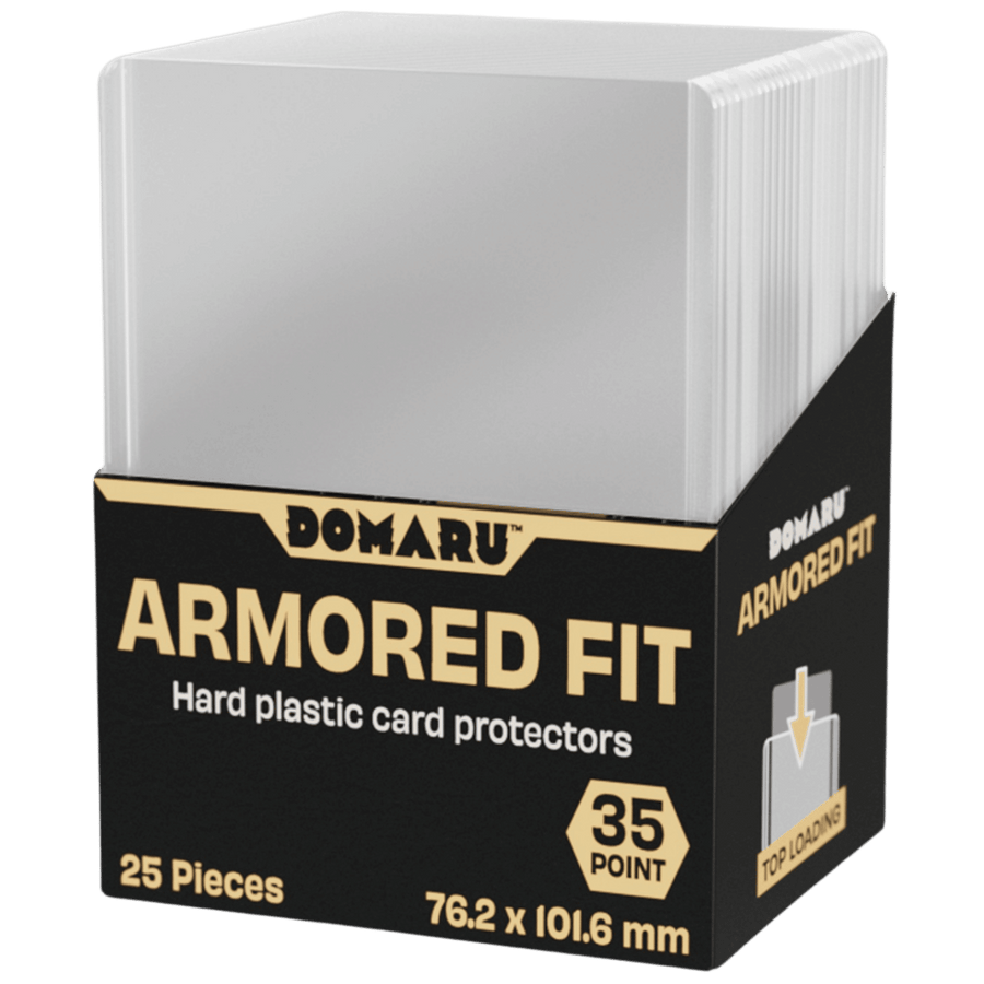DOMARU Toploaders: Armored Fit 3" x 4" 35pt (25ct) (PREORDER)