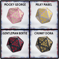 Mystery Menagerie Polyhedral 7pcs Dice Set - Blind Pack (PREORDER)