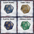 Mystery Menagerie Polyhedral 7pcs Dice Set - Blind Pack (PREORDER)