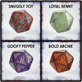 Mystery Menagerie Polyhedral 7pcs Dice Set - Blind Pack (PREORDER)