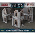Battlefield in a Box: Gothic Sector - Castograd Warehouse Big Ruins (Pre-painted) (PREORDER)