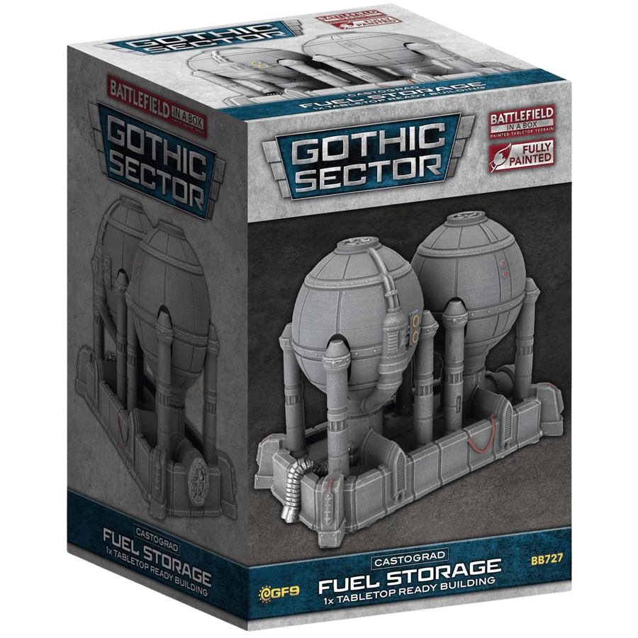 Battlefield in a Box: Gothic Sector - Castograd Fuel Storage (Pre-painted) (PREORDER)