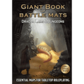 Giant Book of Battle Mats: Dragon Lairs & Dungeons