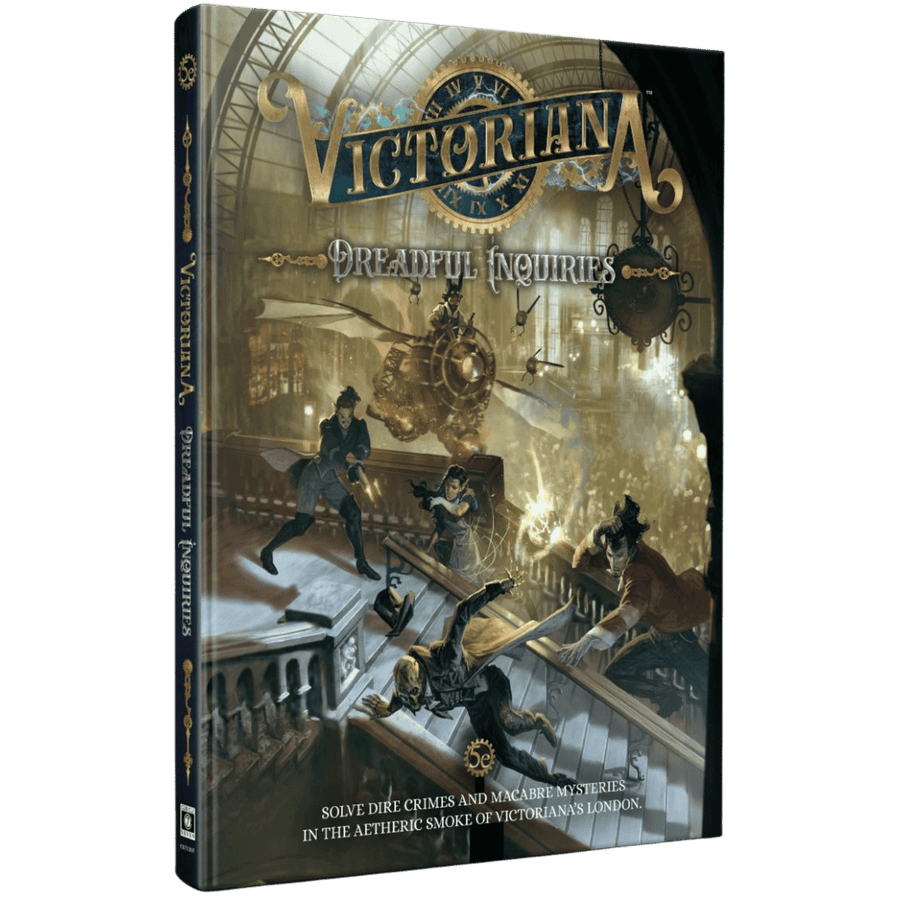 Victoriana RPG: Dreadful Inquiries (Vault 5E) (PREORDER)