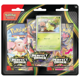 Pokemon: Mega Evolution - Perfect Order - Three-Booster Blister Pack