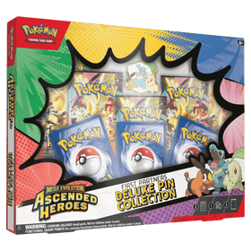 Pokemon: Mega Evolution - Ascended Heroes - First Partners Deluxe Pin Collection