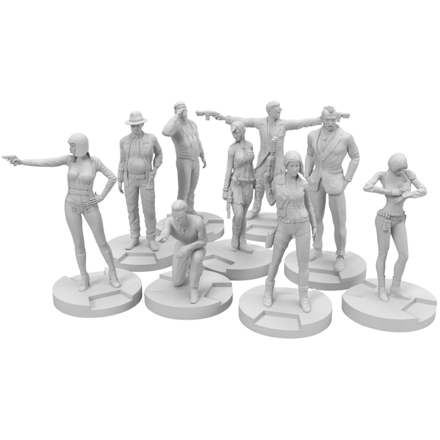 LA-1: 9 Miniature Characters