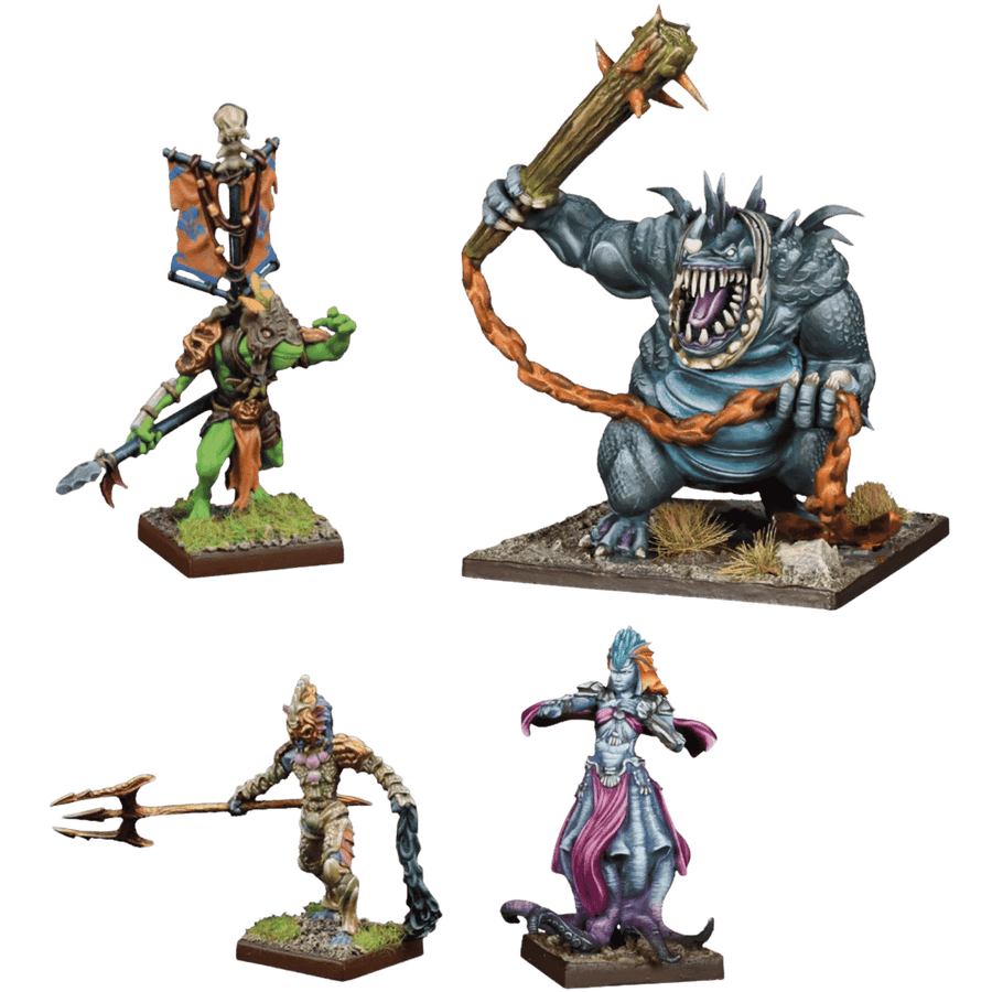 Kings of War 4E: Trident Realm Hero Pack