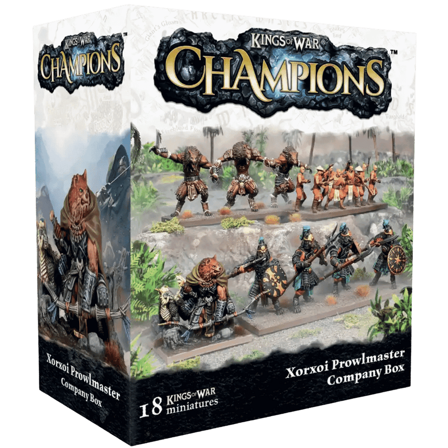 Kings of War 4E: Xorxoi Prowlmaster Company Box