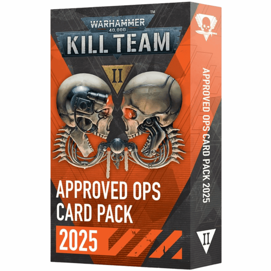 Warhammer 40K: Kill Team - Approved Ops Card Pack 2025