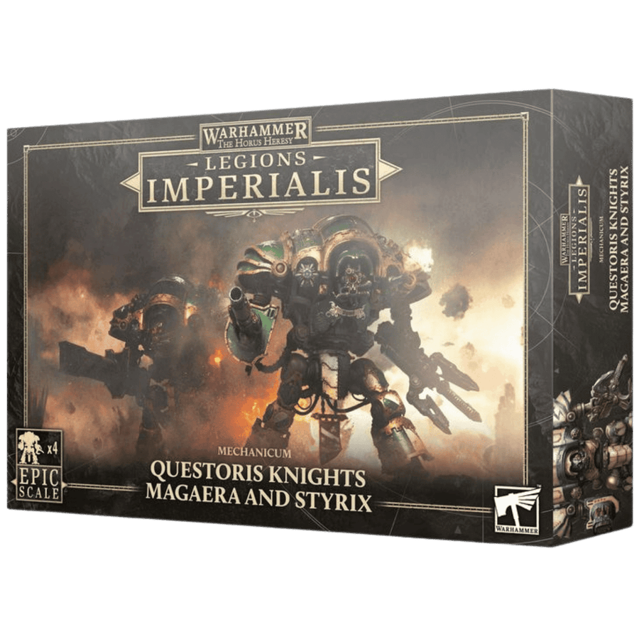 Warhammer The Horus Heresy: Legions Imperialis - Mechanicum - Questoris Knights Magaera and Styrix