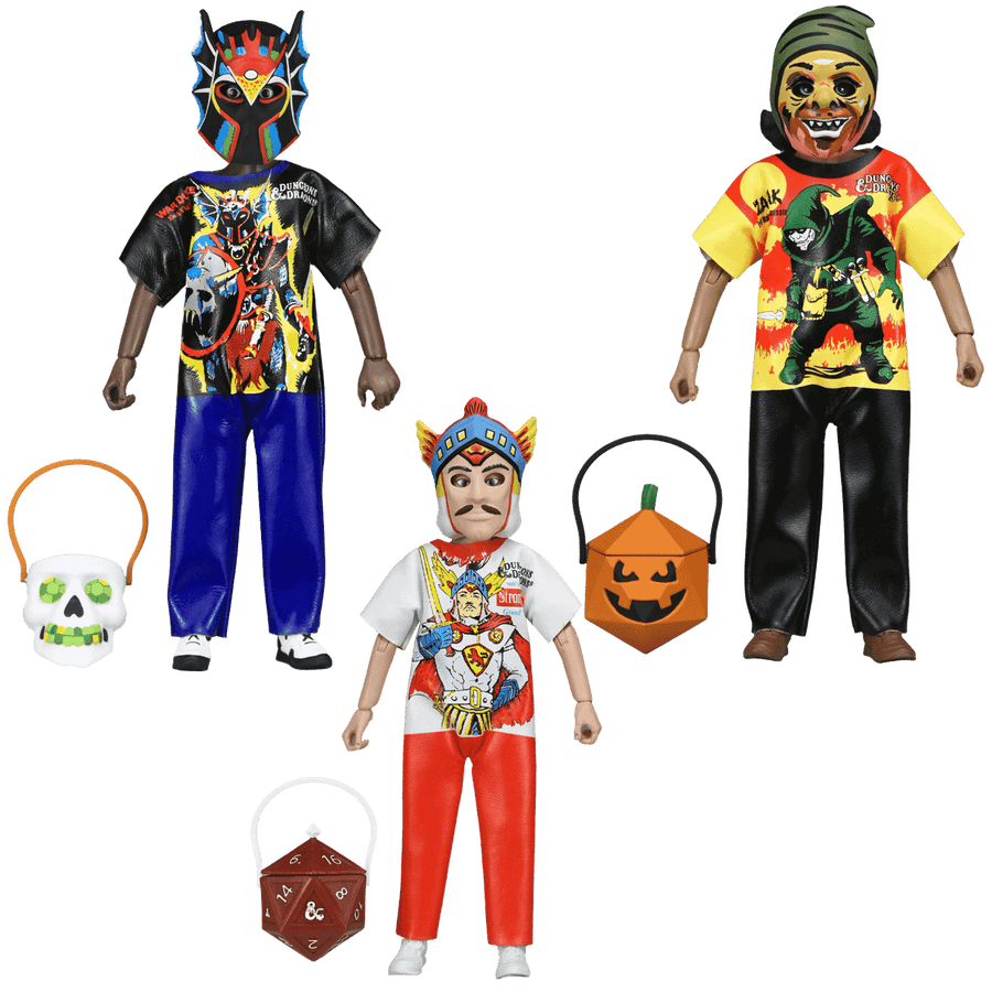 Dungeons & Dragons x Ben Cooper: Costume Kids Collection - Zarak, Warduke, & Strongheart - 6" Action Figure Bundle (PREORDER)