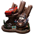 Disney Cars: Lightning Mcqueen and Tow Mater DSNEY113924-10 - Art Scale 1/10 Statue (PREORDER)
