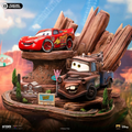 Disney Cars: Lightning Mcqueen and Tow Mater DSNEY113924-10 - Art Scale 1/10 Statue (PREORDER)