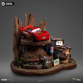 Disney Cars: Lightning Mcqueen and Tow Mater DSNEY113924-10 - Art Scale 1/10 Statue (PREORDER)