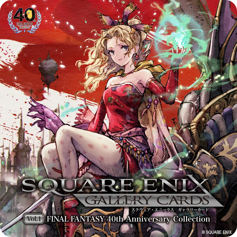 Square Enix Gallery Cards Vol.01: Final Fantasy 40th Anniversary Collection - Booster Box (PREORDER)