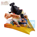 One Piece: Monkey D. Luffy vs St. Charlos (Impact Log) - Ichibansho Revible Moment Figure (PREORDER)