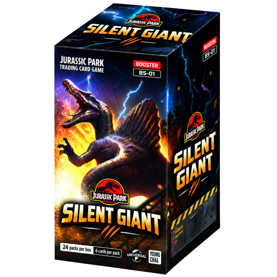 Jurassic Park TCG: Silent Giant BS-01 - Booster Box (PREORDER)