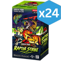 Jurassic Park TCG: Raptor Strike EX-01 - Booster Box (Sealed Case) (PREORDER)