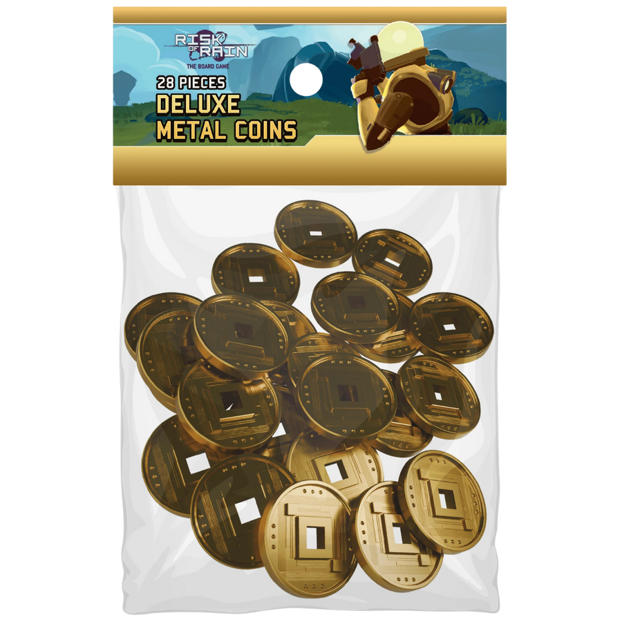Risk of Rain: The Board Game - Deluxe Metal Coins (28pcs) (PREORDER)