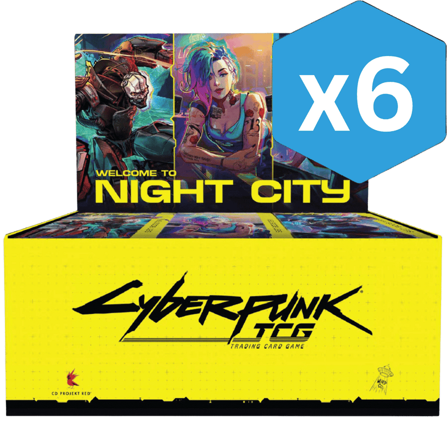 Cyberpunk TCG: Welcome to Night City - Booster Box (Sealed Case) (PREORDER)