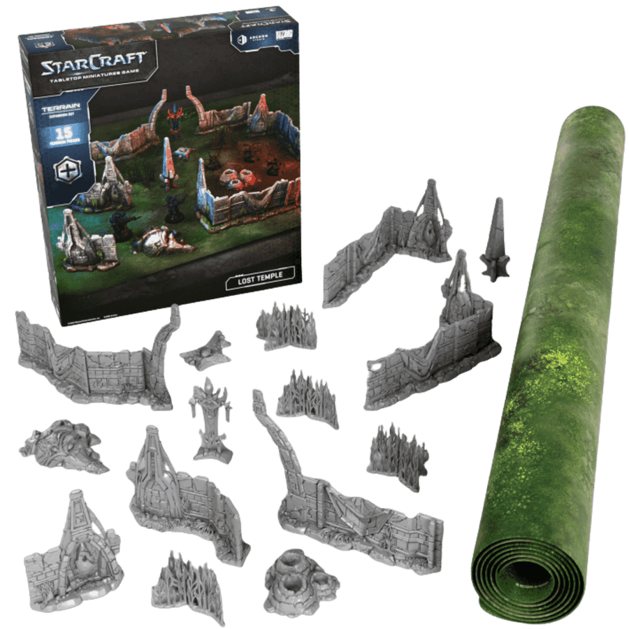 StarCraft Miniatures Game: Terrain - Lost Temple - Expansion Set