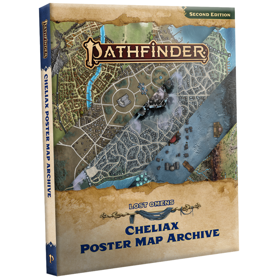 Pathfinder RPG 2nd Edition: Lost Omens - Cheliax Poster Map Archive (PREORDER)