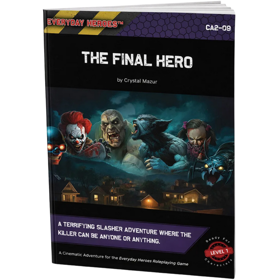 The Final Hero RPG: Cinematic Adventure (Everyday Heroes System) (PREORDER)