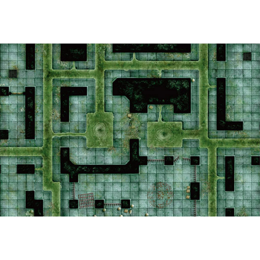 Gale Force 9: RPG Mat - Ratfang Sewers (PREORDER)
