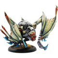 Warmachine: Dusk Fane of Nyrro - Strygon, Light Warbeast